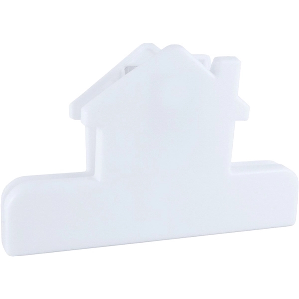 Fun 4" house-shaped bag clip, perfect for sealing snacks or organizing... from ASI 67075 Leprechaun Promotions, LLC / Leprechaun Promotions