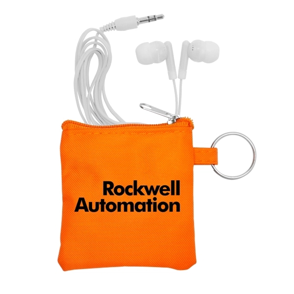 EAR-BUD POUCH... from ASI 30208 A P Specialties / AP Specialties