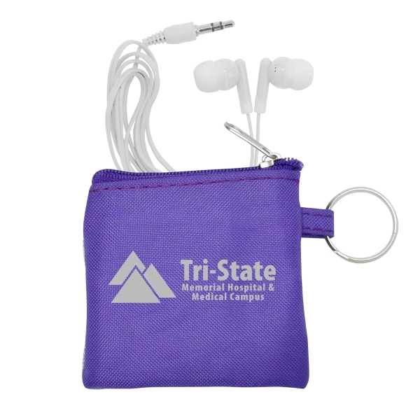 EAR-BUD POUCH... from ASI 30208 A P Specialties / AP Specialties