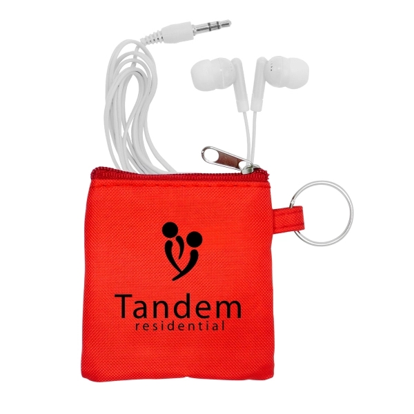 EAR-BUD POUCH... from ASI 30208 A P Specialties / AP Specialties