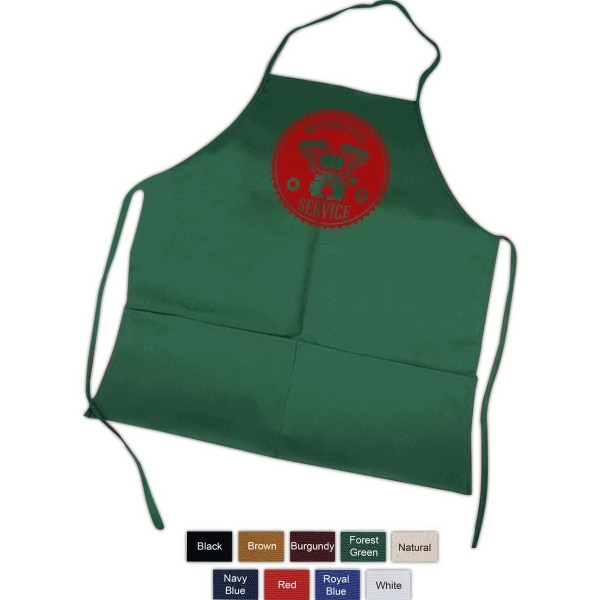 10oz Colored canvas work apron.... from ASI 63009 J I T Manufacturing Inc / Just in Time JIT Promo