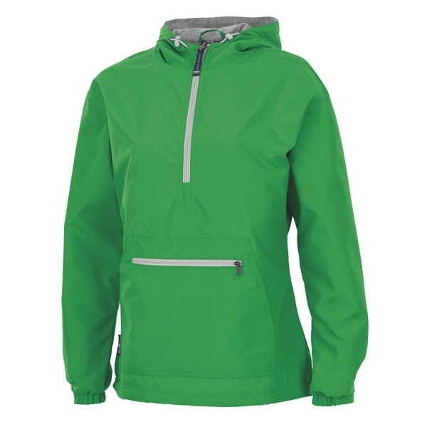 Women's wind- and water-resistant quarter-zip pullover, made from Softex polyester with... from ASI 44620 Charles River Apparel