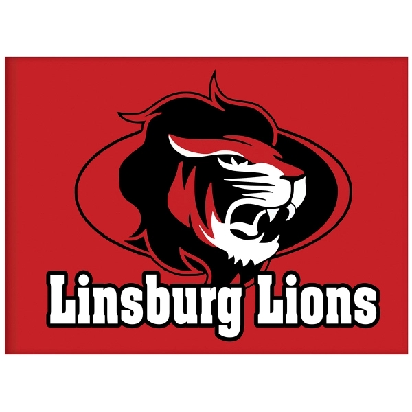 6' x 8' Knit Poly Single Reverse School Spirit Flag... from ASI 80228 Quinn