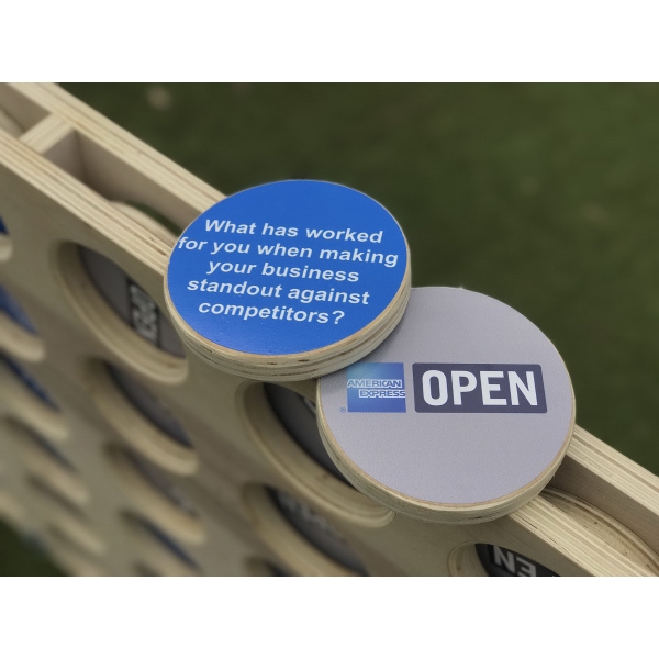 GIANT 4 in a Row... from ASI 96574 ZZ DROPPED - West Georgia Cornhole