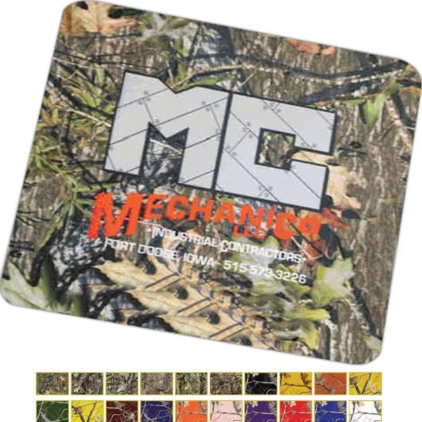 Mossy Oak or Realtree Trademark Camo Full Color Dye Sublimated Premium... from ASI 63009 J I T Manufacturing Inc / Just in Time JIT Promo