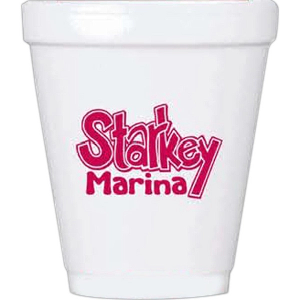 8oz Foam cup. Insulated, Keep it hot, Keep it cold.... from ASI 63009 J I T Manufacturing Inc / Just in Time JIT Promo