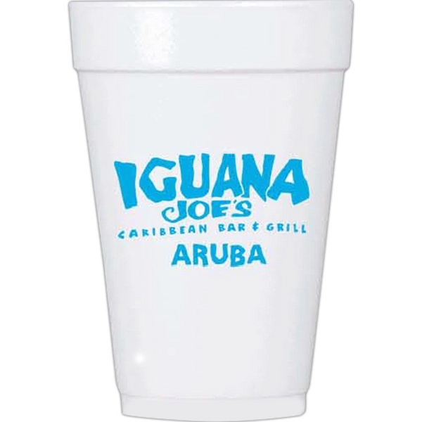 16oz Foam cup. Insulated, Keep it hot, Keep it cold.... from ASI 63009 J I T Manufacturing Inc / Just in Time JIT Promo