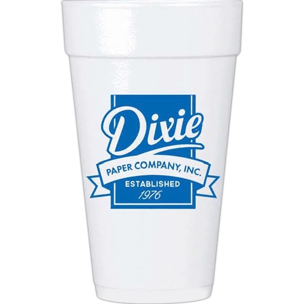 20oz Foam cup. Insulated, Keep it hot, Keep it cold.... from ASI 63009 J I T Manufacturing Inc / Just in Time JIT Promo