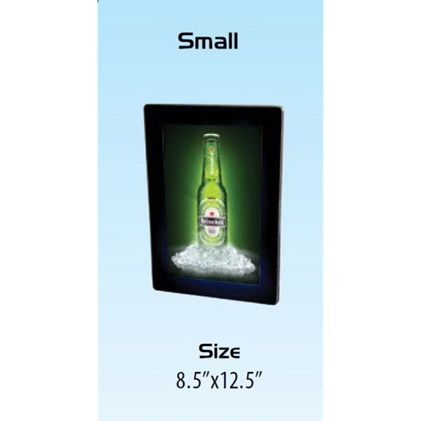 Changeable graphic sign with LED backlighting.... from ASI 30442 Above & Beyond Advertising Products