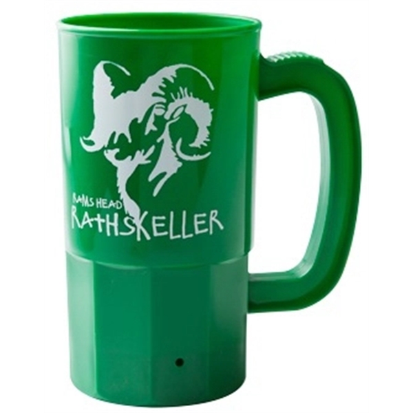 Durable 14, 22, or 32 oz. single-wall plastic steins, ideal for... from ASI 67075 Leprechaun Promotions, LLC / Leprechaun Promotions