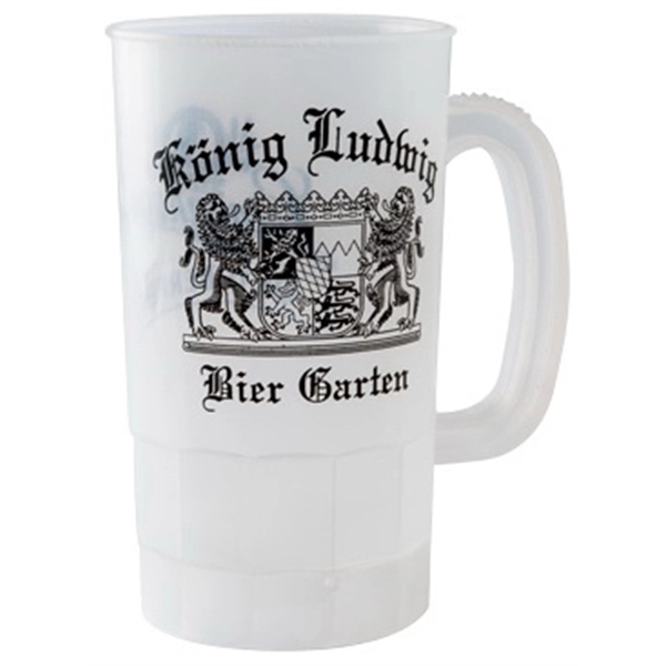 Durable 14, 22, or 32 oz. single-wall plastic steins, ideal for... from ASI 67075 Leprechaun Promotions, LLC / Leprechaun Promotions