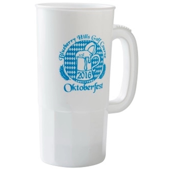 Durable 14, 22, or 32 oz. single-wall plastic steins, ideal for... from ASI 67075 Leprechaun Promotions, LLC / Leprechaun Promotions