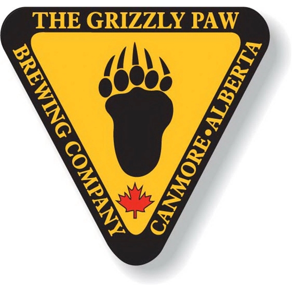 Custom shape Auto Magnet 35 mil white vinyl car magnet with... from ASI 87400 ArtechPro