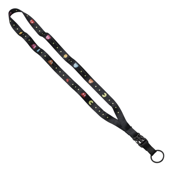 5/8" x 16" polyester tubular lanyard with plastic slide buckle release... from ASI 88060 Snugz/USA Inc / SnugZ USA®