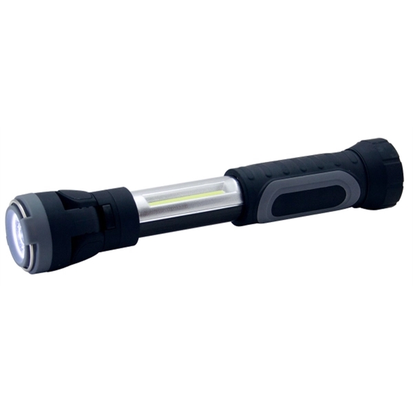 Triple function highway safety flashlight, LED work light, and safety flashing... from ASI 99030 Zipline / Zipline®