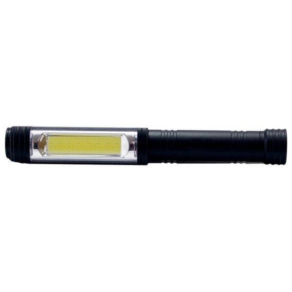 Pen shaped roadside safety flashlight with high power, low power, and... from ASI 99030 Zipline / Zipline®