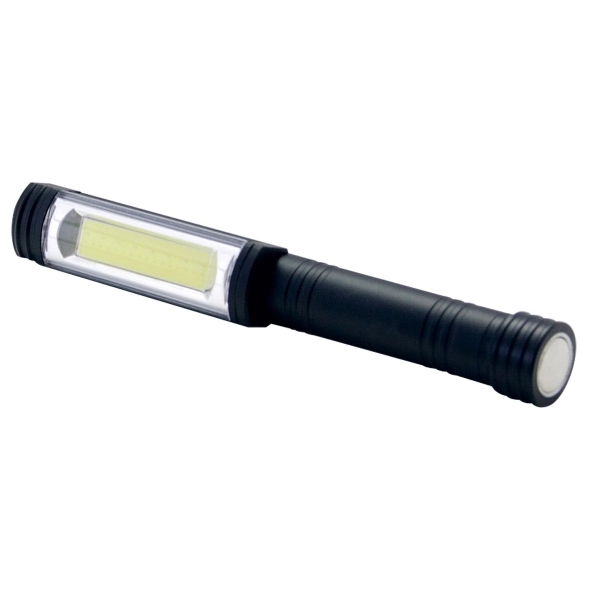 Pen shaped roadside safety flashlight with high power, low power, and... from ASI 99030 Zipline / Zipline®