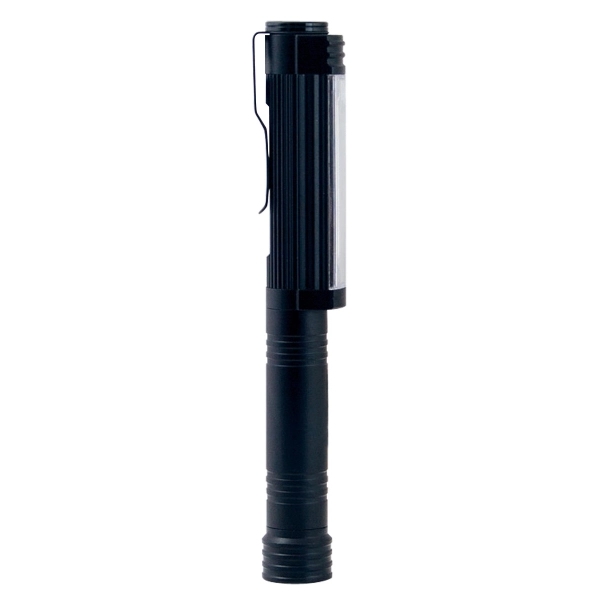 Pen shaped roadside safety flashlight with high power, low power, and... from ASI 99030 Zipline / Zipline®