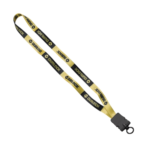 5/8" x 16" tubular polyester lanyard with plastic snap-buckle release and... from ASI 88060 Snugz/USA Inc / SnugZ USA®