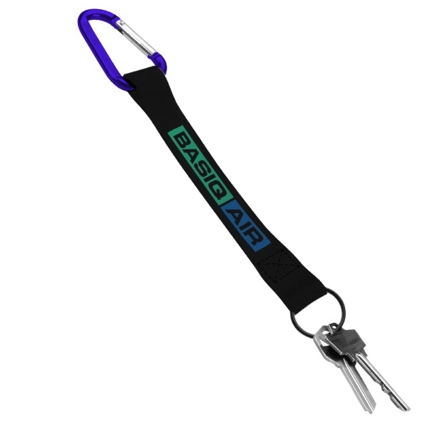 3/4" x 6" lanyard with a metal split ring and a... from ASI 88060 Snugz/USA Inc / SnugZ USA®