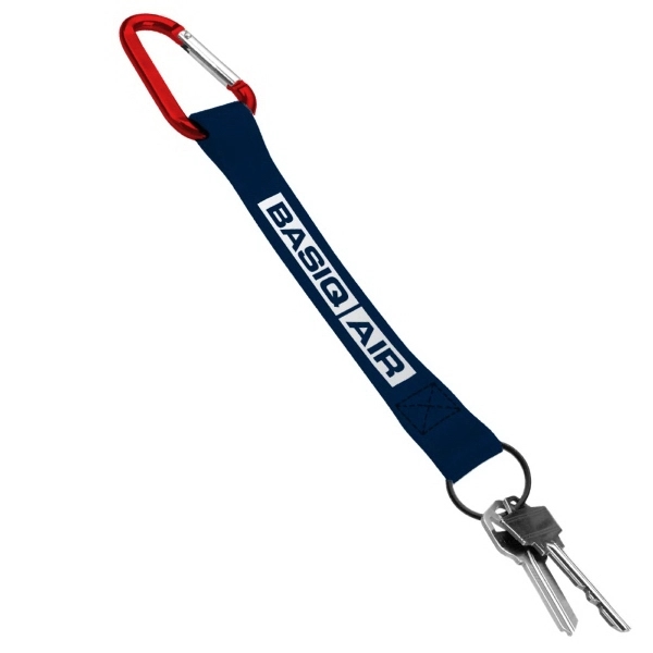 3/4" x 6" lanyard with a metal split ring and a... from ASI 88060 Snugz/USA Inc / SnugZ USA®