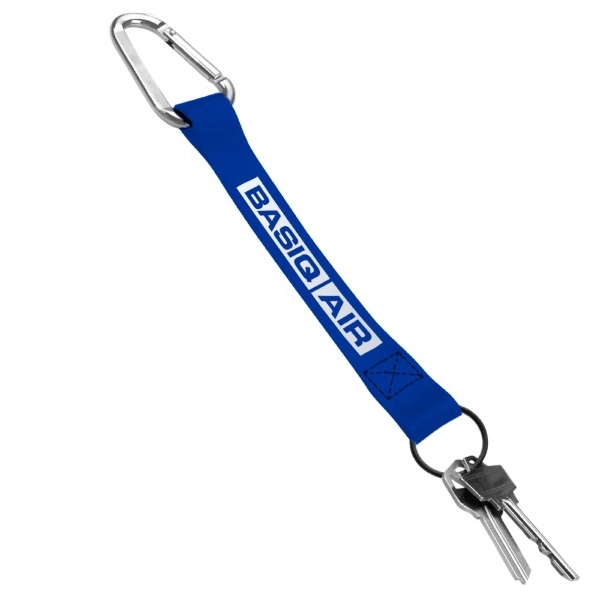 3/4" x 6" lanyard with a metal split ring and a... from ASI 88060 Snugz/USA Inc / SnugZ USA®