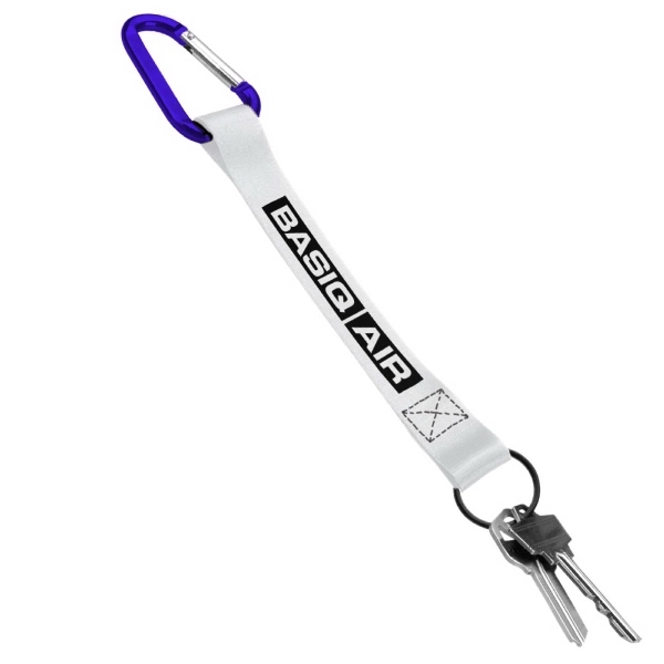 3/4" x 6" lanyard with a metal split ring and a... from ASI 88060 Snugz/USA Inc / SnugZ USA®