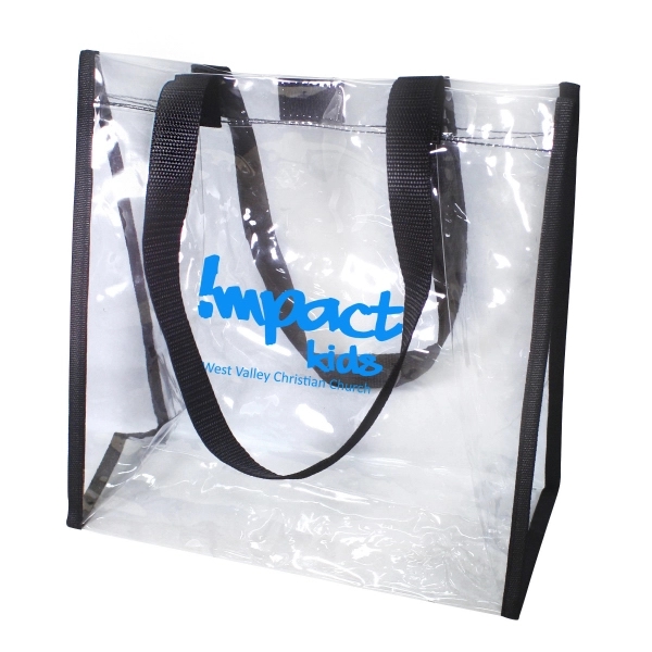 Transparent tote bag which complies with the new NFL stadium regulations... from ASI 34800 Alstar Creations / Alstar Line