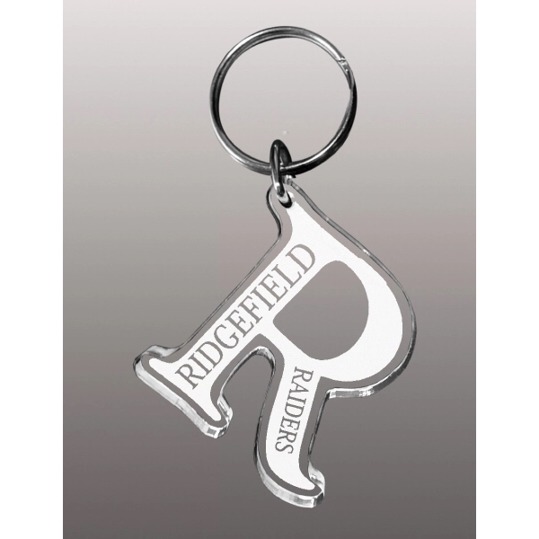 1/4" laser etched keychain made of high-quality acrylic.... from ASI 72521 Morris Magnets / Laser Cuts