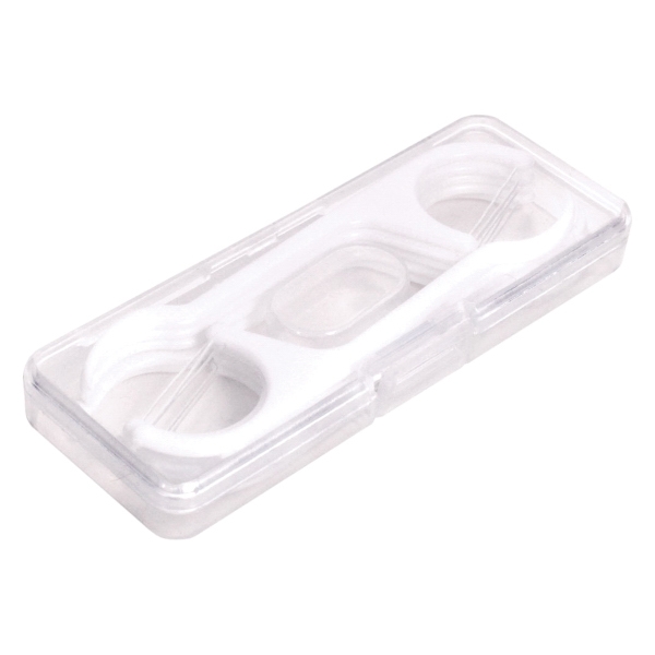 10 toothpick flossers in a plastic travel case.... from ASI 43442 ZZ DROPPED - High Caliber Line USA / High Caliber Line