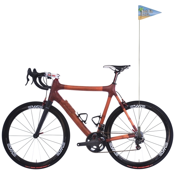 8" x 12" Digitally Printed Triangle PVC Bike Flags.... from ASI 80228 Quinn