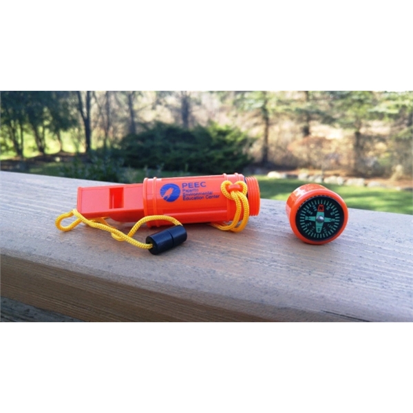 4 3/4" x 1 1/4" survival kit with compass, flint, whistle,... from ASI 63549 Jornik Manufacturing Corp / Jornik