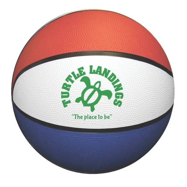 7" mini rubber basketball with customization and a red, white and... from ASI 55675 Galaxy Balloons Inc / Galactic Fun Time Line