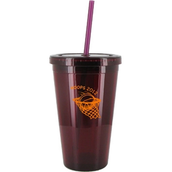 16 OZ DOUBLE WALL TRAVEL MUG WITH SEAL TIGHT LID &... from ASI 46573 Cooper & Clement Inc