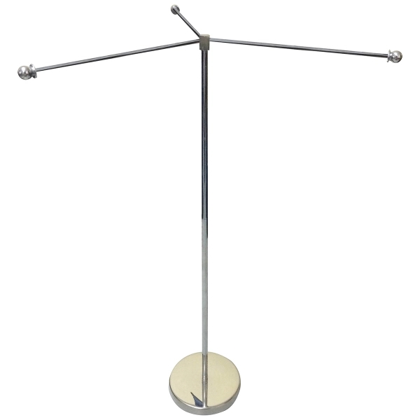 11-19.7" Metal Telescopic Flagpole w/ 3 Double Sided Banners... from ASI 80228 Quinn