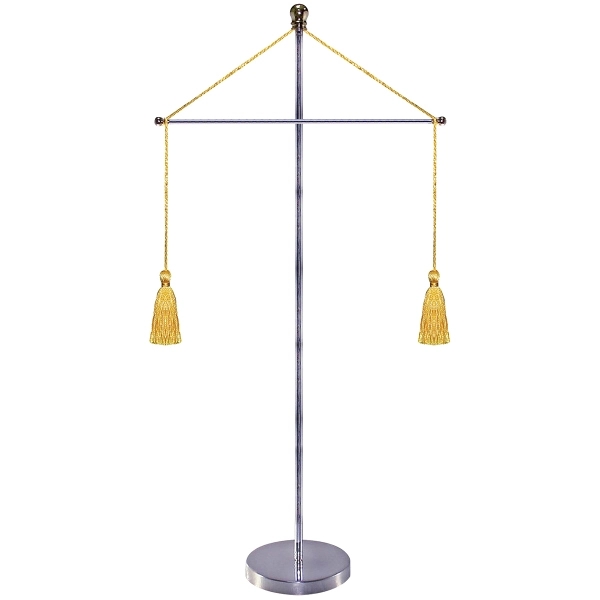 11-19.7" Metal Telescopic Flagpole w/ One Double Sided Banner with Hanging... from ASI 80228 Quinn