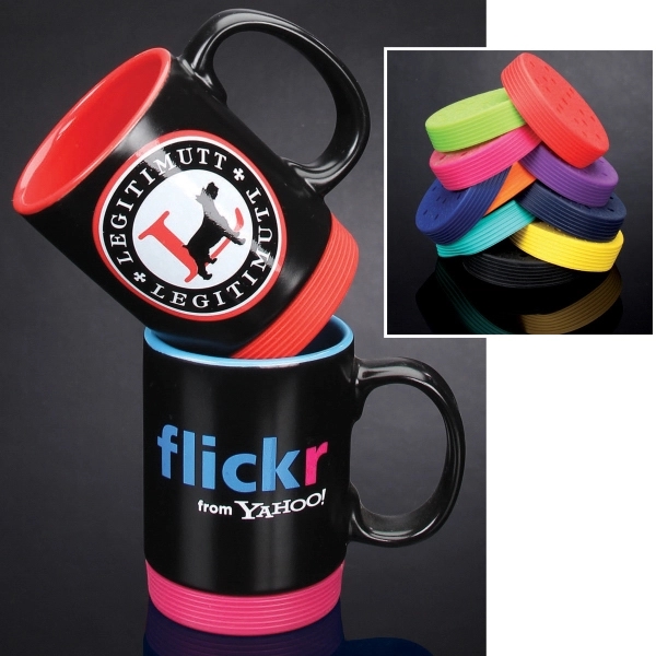 15 Oz. Two Tone Soft Bottom Mug.... from ASI 40261 Berney-Karp Inc / Creative Source