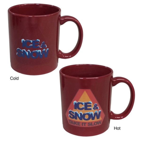 11oz Vanish Ink colored mugs. Available in eight colors! Spot color.... from ASI 80093 Pyrographics / Pyrographics Line