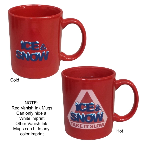 11oz Vanish Ink colored mugs. Available in eight colors! Spot color.... from ASI 80093 Pyrographics / Pyrographics Line