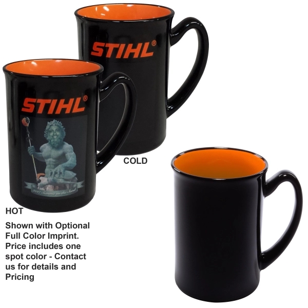 16oz Vanish Ink two-tone mugs, spot color!... from ASI 80093 Pyrographics / Pyrographics Line