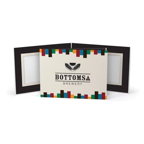 Custom Portrait Folders on sturdy 12 pt. smooth white cardstock in... from ASI 95280 Warwick Publishing Co / Warwick