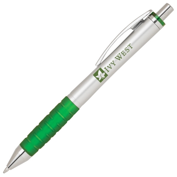 Click action Plastic pen with texture grip... from ASI 79535 Primetime