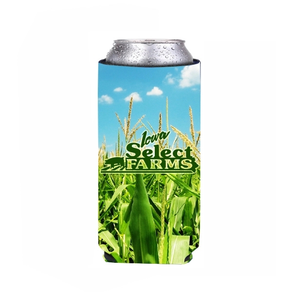 24oz Premium Foam Can Cooler-Full Color Sublimation... from ASI 68366 Makana Line LLC