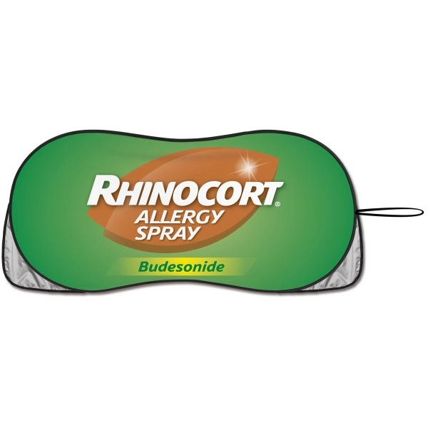 Full Color Full Bleed Imprint Program FCB on our  Patented... from ASI 37586 Auto-Sun-shade/Intertek