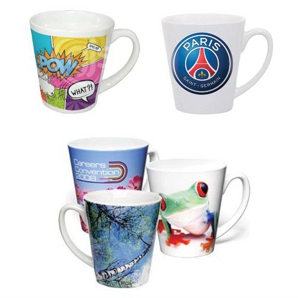 12 oz. latte mug is stylish and ready for decoration and... from ASI 76797 Pelican Graphics / Pelican Lures