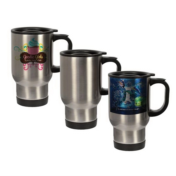 Extremely popular, this finely crafted 14 oz. Stainless steel travel mug... from ASI 76797 Pelican Graphics / Pelican Lures