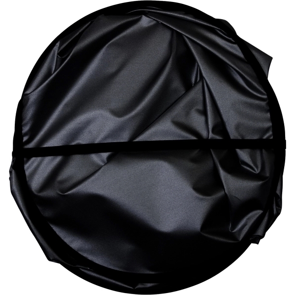 Classic Black  Patented  collapsible fabric sunshade dual panel with... from ASI 37586 Auto-Sun-shade/Intertek