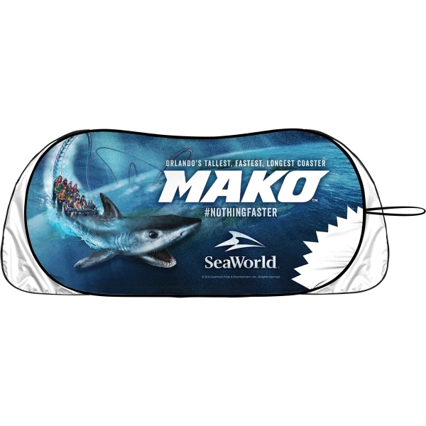 Full Color Full Bleed Imprint Program FCB on our  Patented... from ASI 37586 Auto-Sun-shade/Intertek