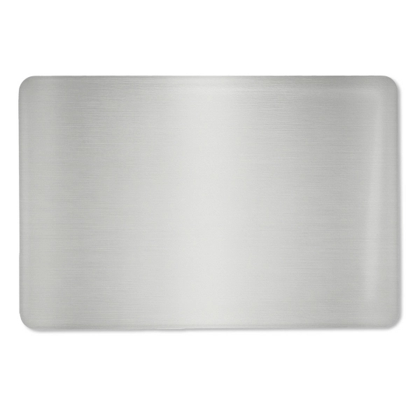 Quality personalized metal name badge with a domed resin finish, digitally... from ASI 79898 Promovision / PROMOVISION