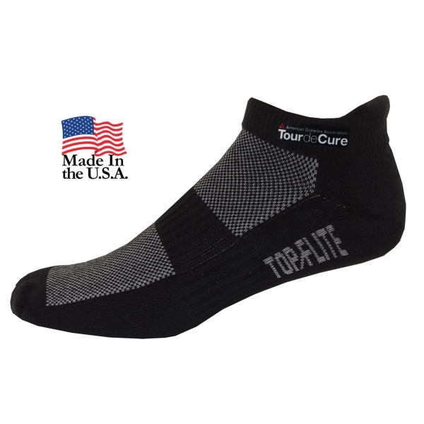 Top Flite (R) half cushion pull tab socks with arch support... from ASI 90160 Suntex Industries
